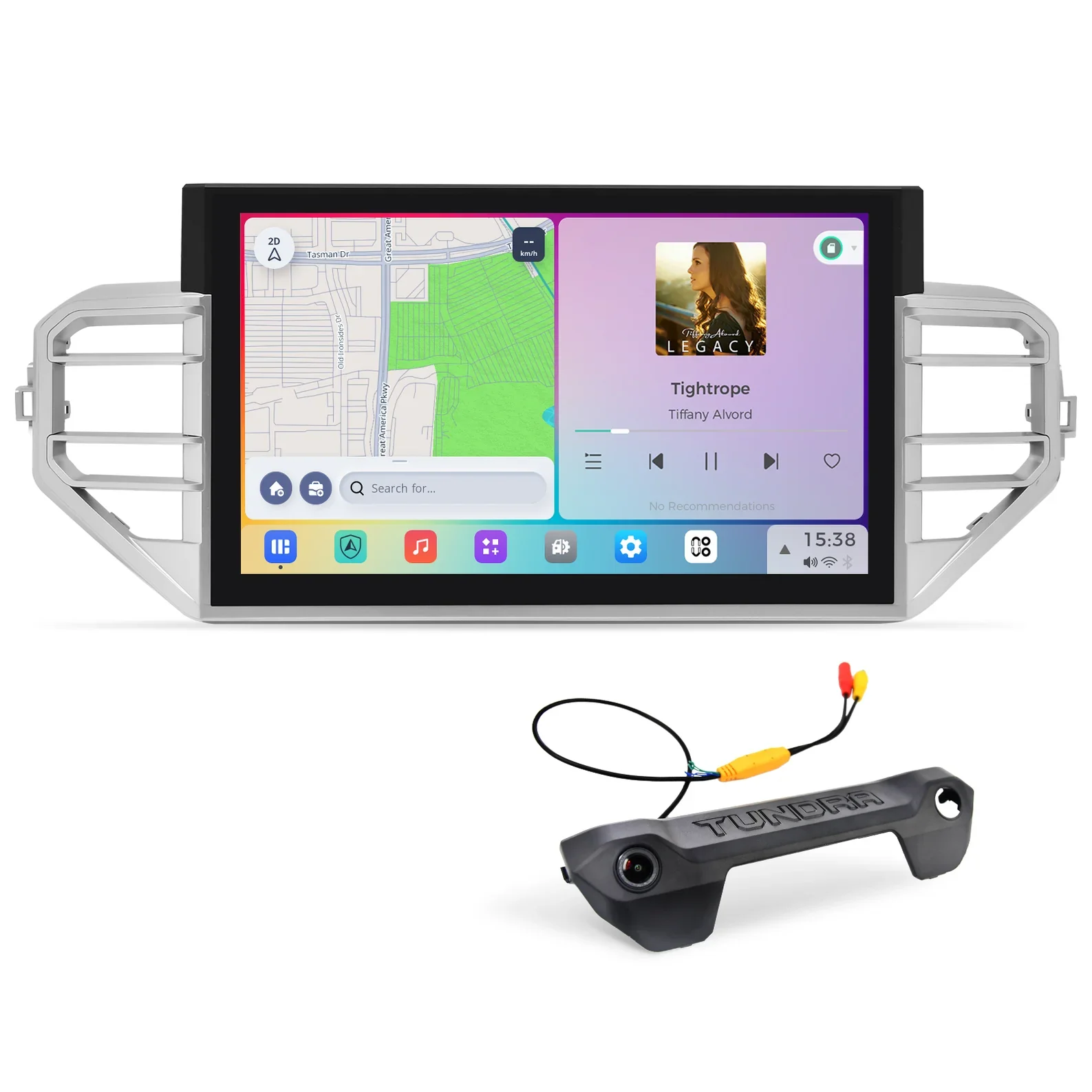 Dasaita Cars Android Touchscreen GPS Reversing Aid for Toyota