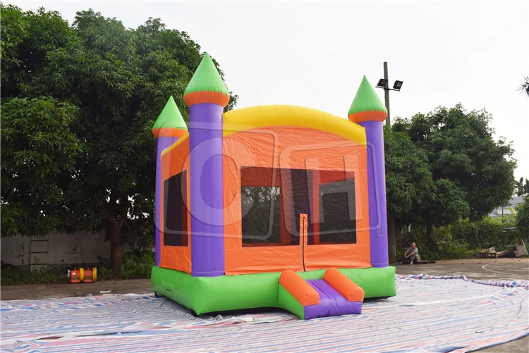 定制儿童跳跃城堡充气最优惠价格充气充气城堡儿童卡通主题充气游乐场