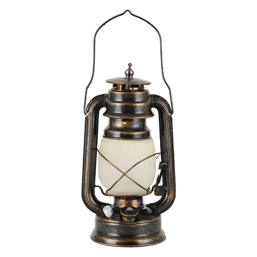 Portable Mini Kerosene Lantern Retro Oil Lamp Flameless Led Lamp