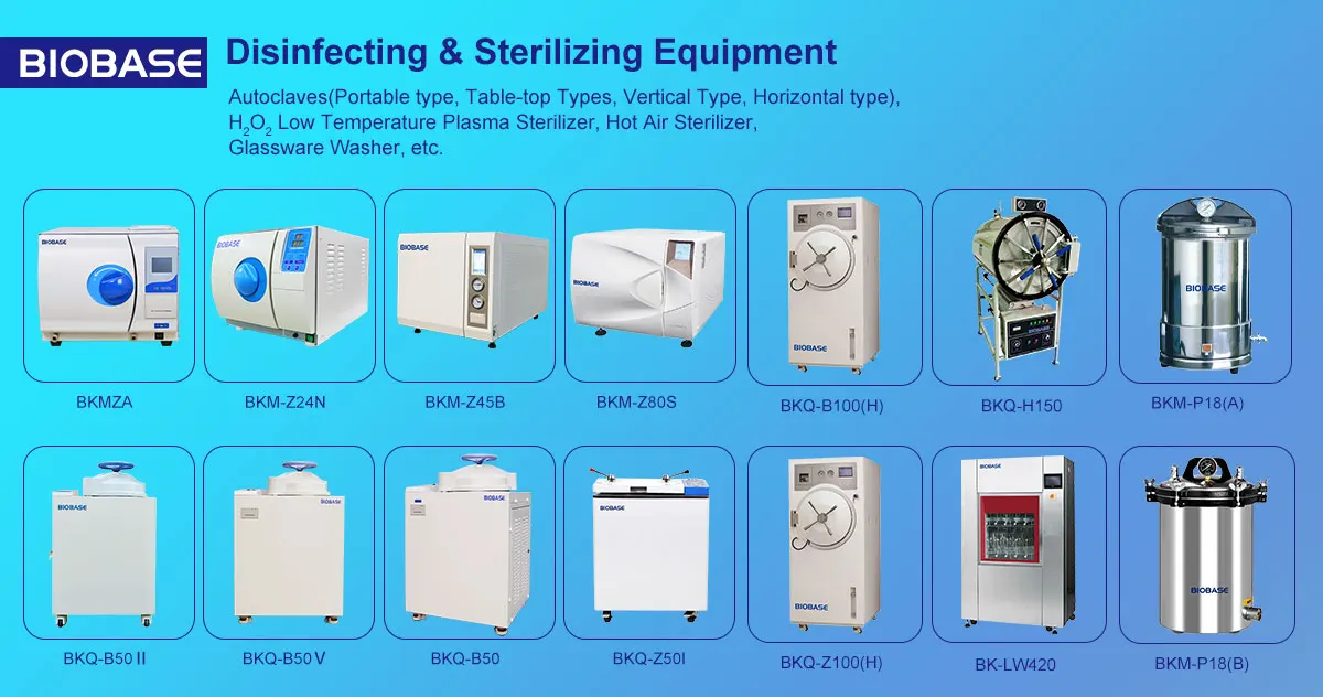 Biobase Autoclave Class B Series 18l Bkmz18b(iii) Dental Autoclave For