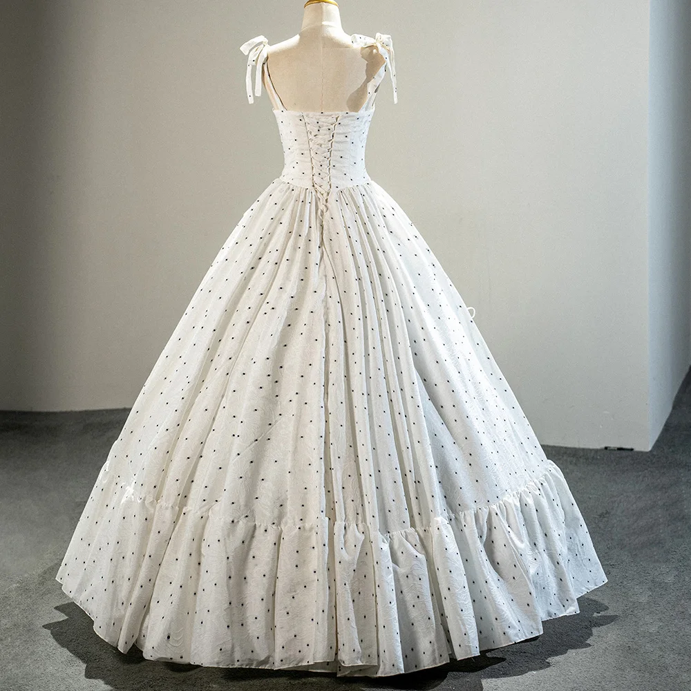 women's puffy dresses High Low Tulle Prom Long Ball Gown For Women street wear Jancember SFY214 Princess Bow Spaghetti