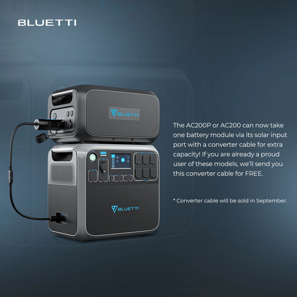 BLUETTI Charger 2 | Chargeur DC double 1 200 W pour alternateur et sol - BLUETTI