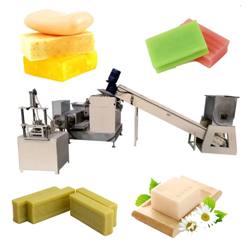 Complete Bar Soap Making Machine Soap Plodder Machine and Soap Mold Machine for Sale Engine New Product 2020 Manufacturing Plant