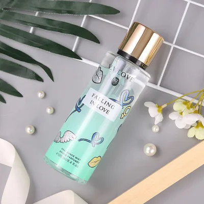 250ml custom logo label and box original fragrance diffuser body spray women's perfume