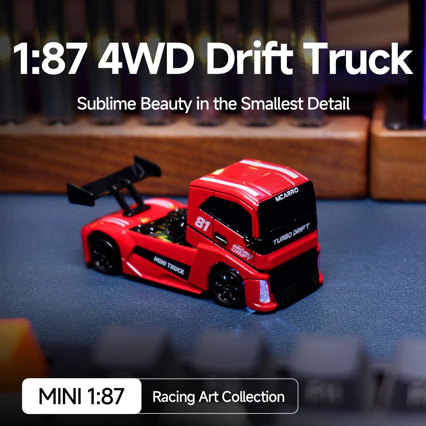 Hot in Stock Product Micalot Mc081 1:87 Mini Rc Car 4wd Electric