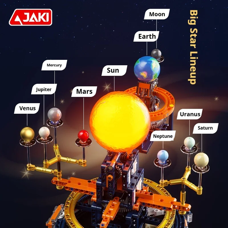 Jaki CK009 Space Trendy Play Solar System Planetarium Puzzle