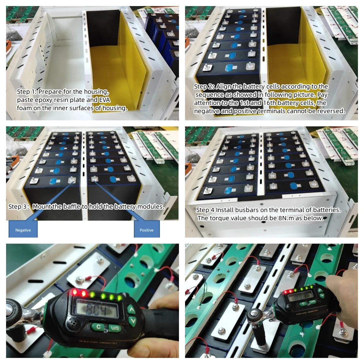 Diy Energy Storage Battery Box Support Paralleling 48v 16s Ev 280ah