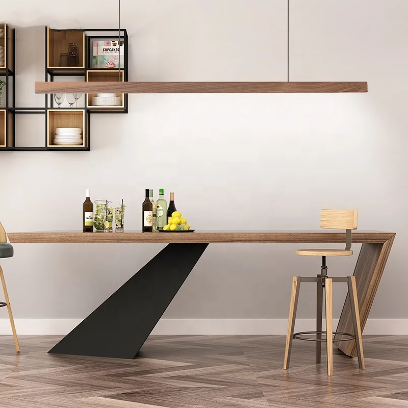 Скандинавские деревянные подвесные светильники современные светодиодные лампы для столовой гостиной кухни офиса магазина бара кафе подвесной светильник