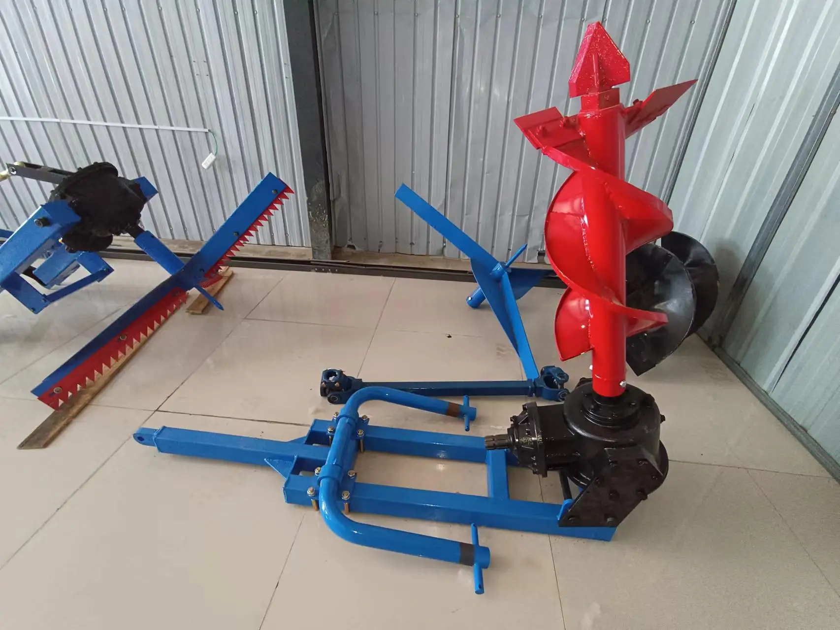 Tractor Mounted Tree Planting Hole Digging Machine Mechanized Tree ...