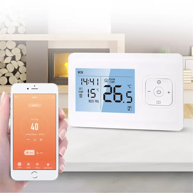 Glomarket Smart Thermostat Gas/water Boiler Heatingprogrammable Wifi