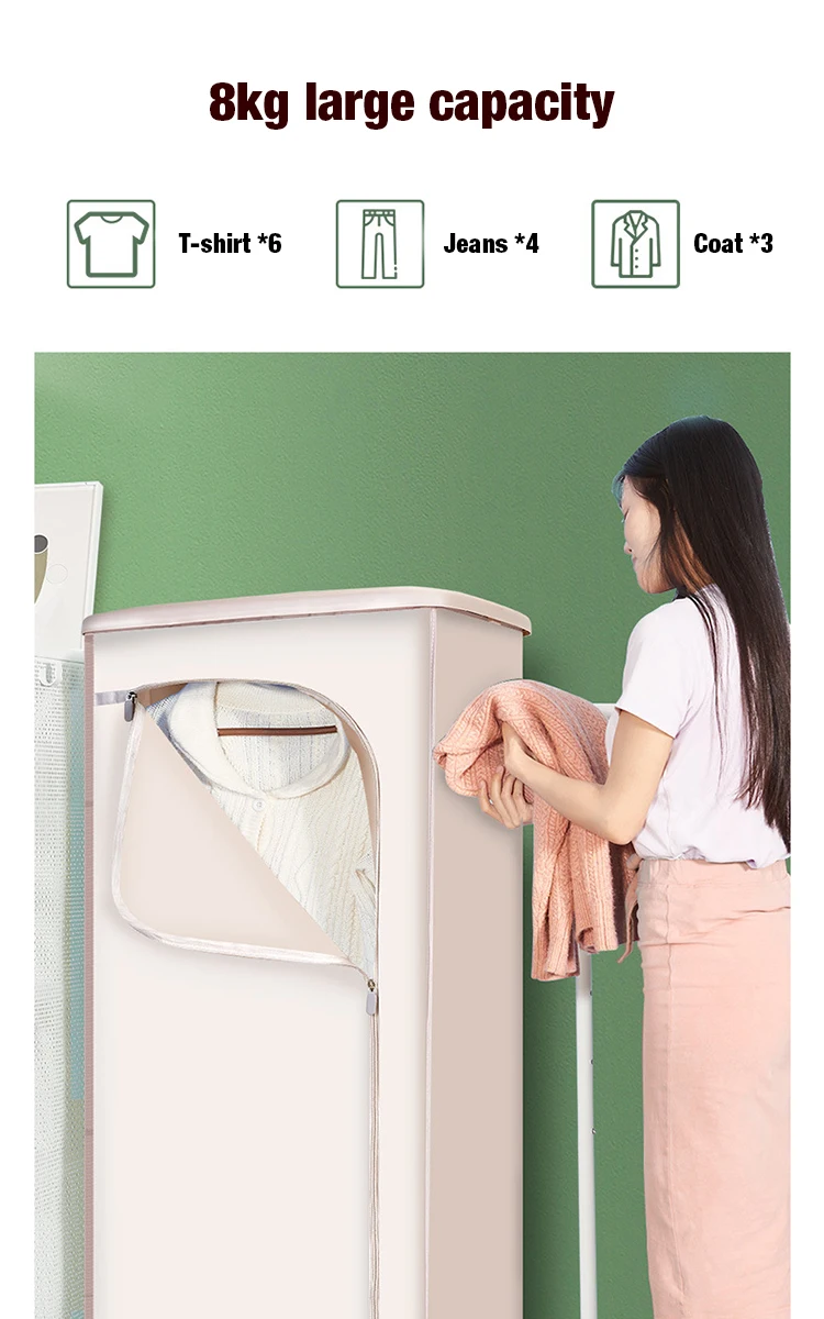 Portable Folding And Easy Storage Uv Auto Steam Iron Clothes Dryer