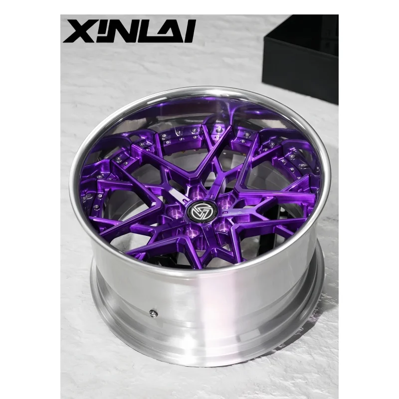 XL Custom Deep Concave 18-22 Inch PCD 5x114.3 5x120 2-Piece Aluminum Alloy Forged Wheel Hubs Rims for 911 M2 M3 M4 RS S4 S5 Golf - Image 2