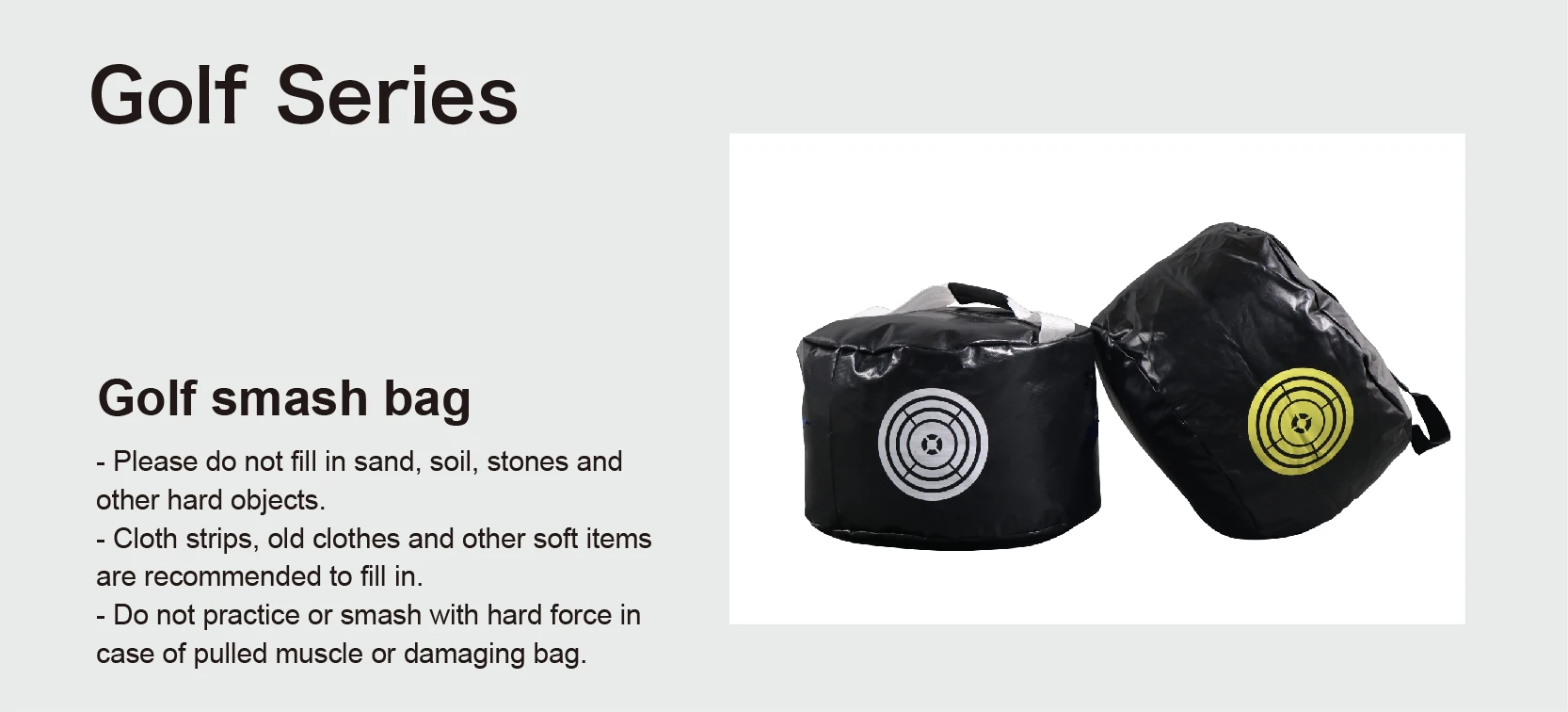 Foldable Golf Impact Sport Power Smash Bag Hitting Swing Strength Training Bag Buy Golf Smash