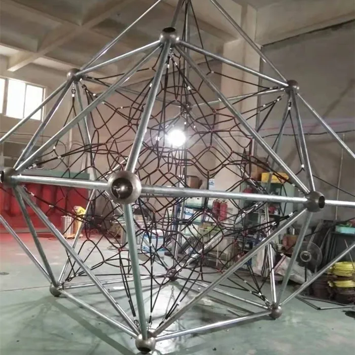 Spider Web Climber Playground Rope Structure for Children Climbing Net