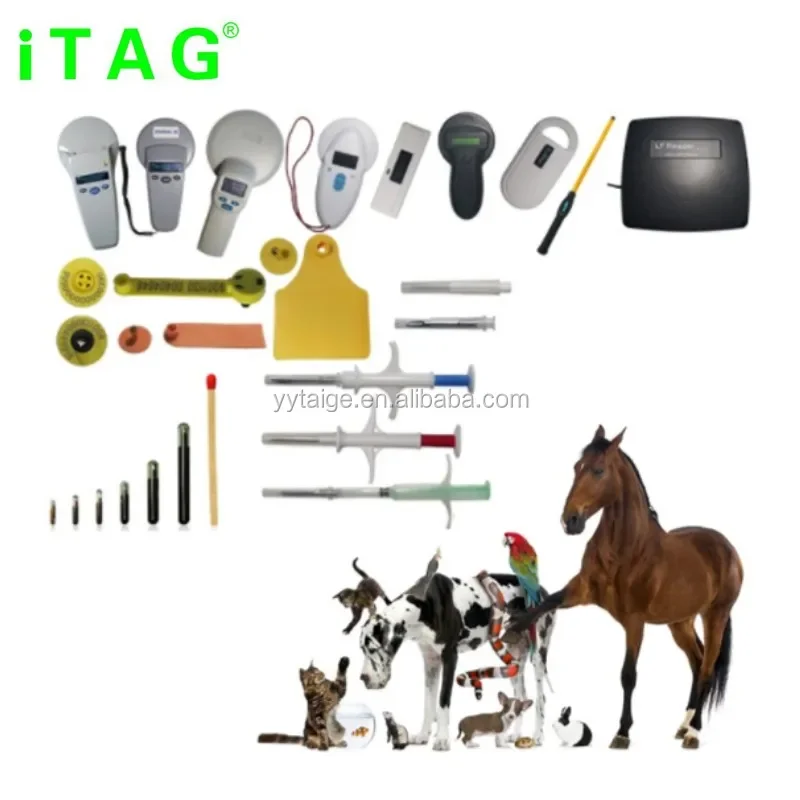 Injectable Animal Tracking Microchip With Syringe Universal Glass Tag