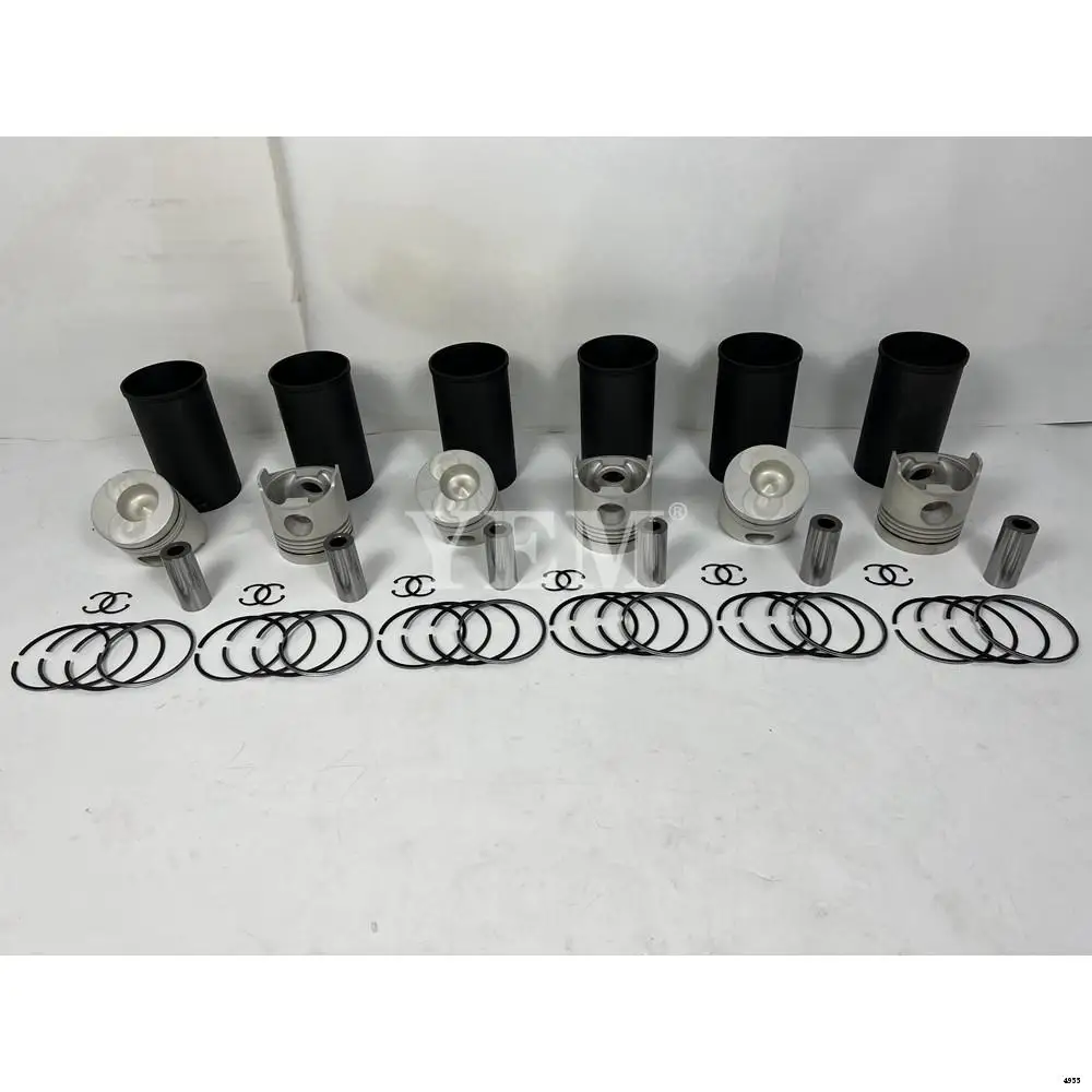 EH700 Cylinder Liner Kit With Cylinder Liner Piston Rings Set for Hino