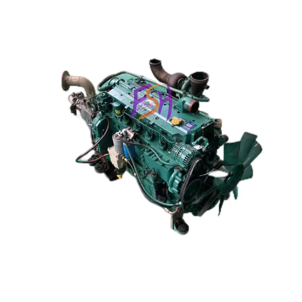 ForVolvo TAD720VE Used Diesel Engine Second-hand Motor for Trucks