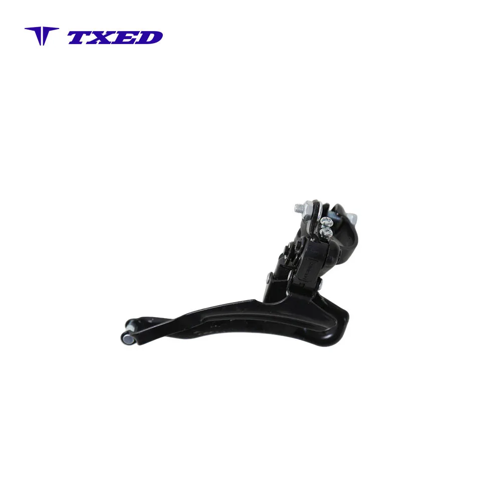 Bicycle Front Derailleur 3 Speed Aluminum Alloy Clamp Type MTB City Bike Front Gear Shifter Replacement Cycling Parts