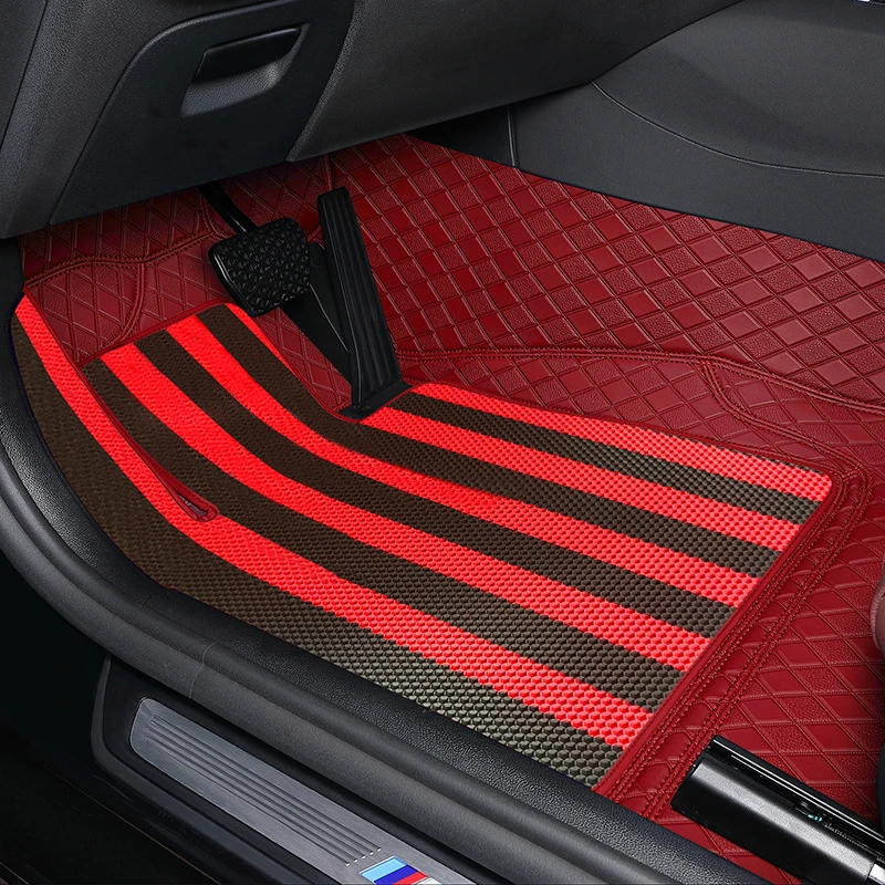 Artes PVC Anti-slip Luxury Diamond Universal Custom Car Floor Mats Materials factory