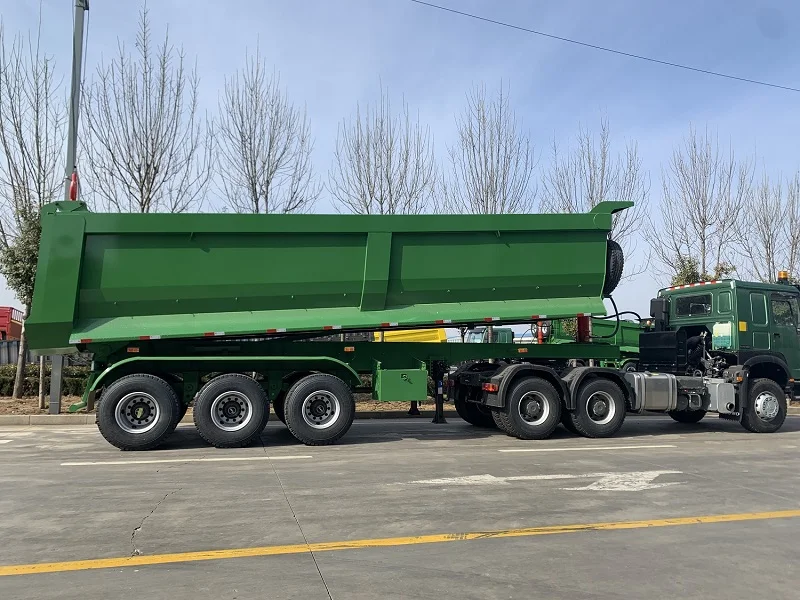 Vehicle Master 2 3 4 Axles Dump Semi Trailer Tipper Trailer/Dumper/Tipping Semi Truck Trailer Scrap Tipper Trailer