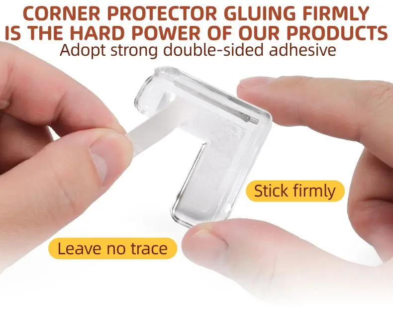 Transparent Baby Safety Protector Clear Corner Protection Self-adhesive Baby Proof Corner Protect Kids From Being Hurt