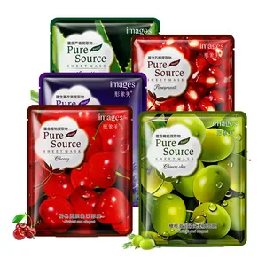 OEM IMAGES Phytoextraction Pomegranate Cherry Aloe Olive Lavender Moisturizing  Facial Mask