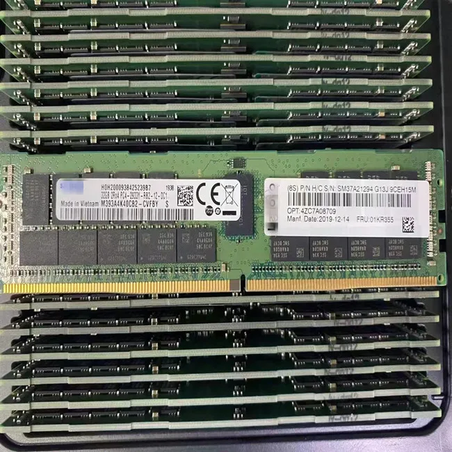 Stock ThinkSystem 32G 3200MHz ECC UDIMM 4X77A77496 Ram 32GB DDR4 ECC Server Ram Memory Kit