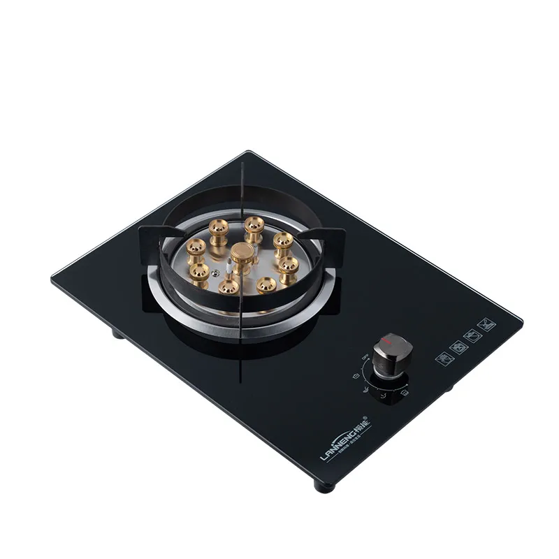 High-end Energy-saving Direct Flame Single Biogas Hob Environmental Biogas Burner Stove for Village