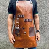 Pu leather brown