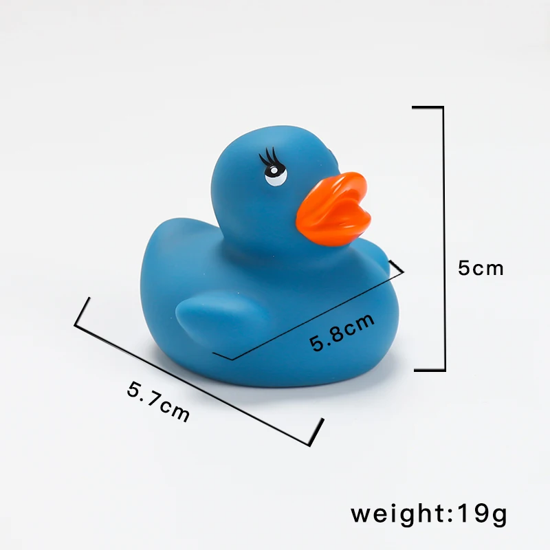 Promotional Eco Friendly 2 Inch Small Custom Rubber Duck With Logo Baby