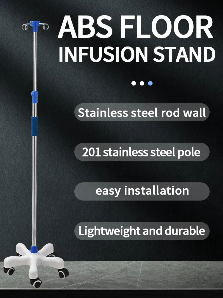 Factory Price Infusion Stand And Accessories,Adjustable Height Easy To ...
