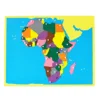 Puzzle Mapa: África pequeña