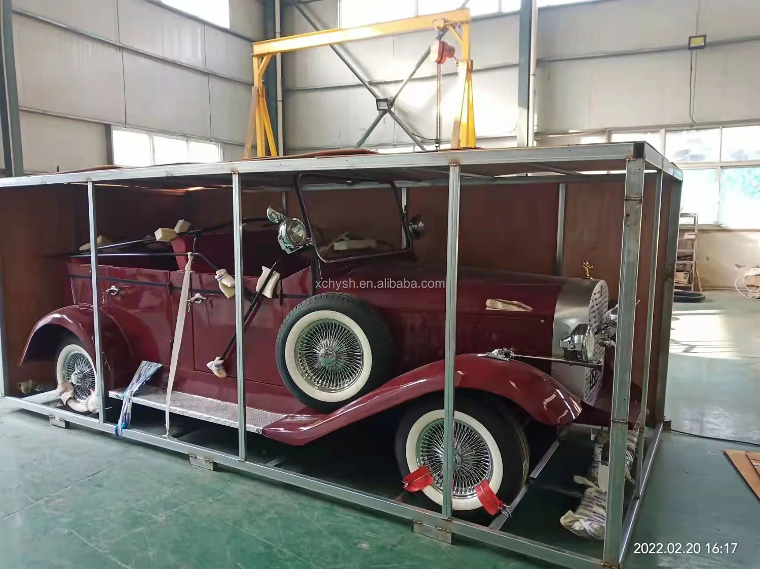 Electric Retro Vintage Classic Car New 5 Seats Vintage Style Electric