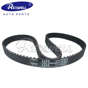 High Quality Auto Engine Timing Belt 13568-16040 13568-19046 117MY21 for TOYOTA Timing Kit Avensis Corolla 4A-FE 1356819046