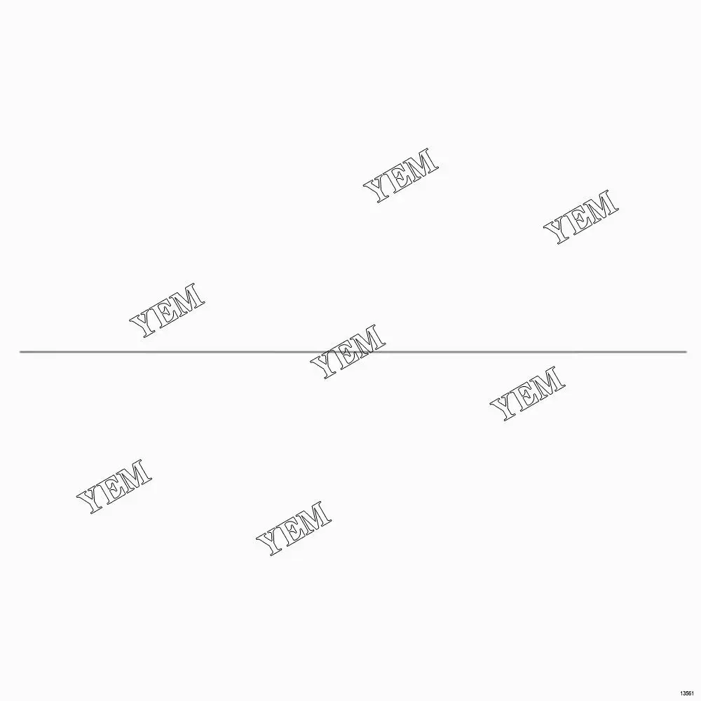 424 Plate-Instruction Part No. 601-7252 6017252 China Engine Parts Supplier 4
