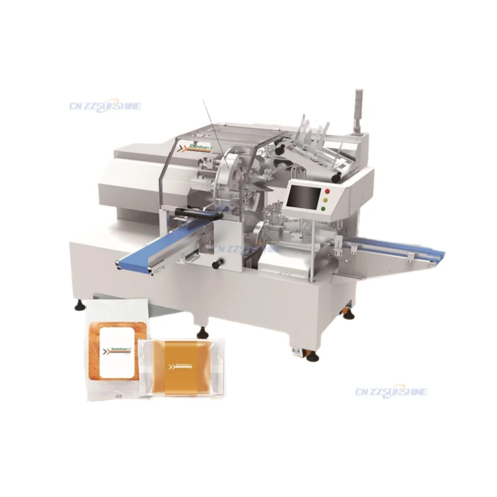 High Quality Automatic Horizontal Prefabricated Bag Food Packaging Machine With Feeder