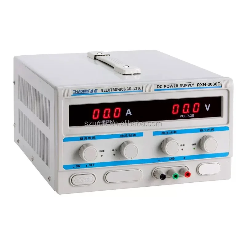 Zhaoxin RXN-3030D Power Supply - 0-15V, 30V Regulated Voltage