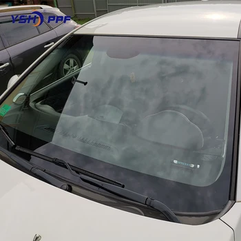 YSH TPU PPF 7.5 Mil Material Front Windshield Protection Film Car Window Tint Anti Break Windshield Protection Film