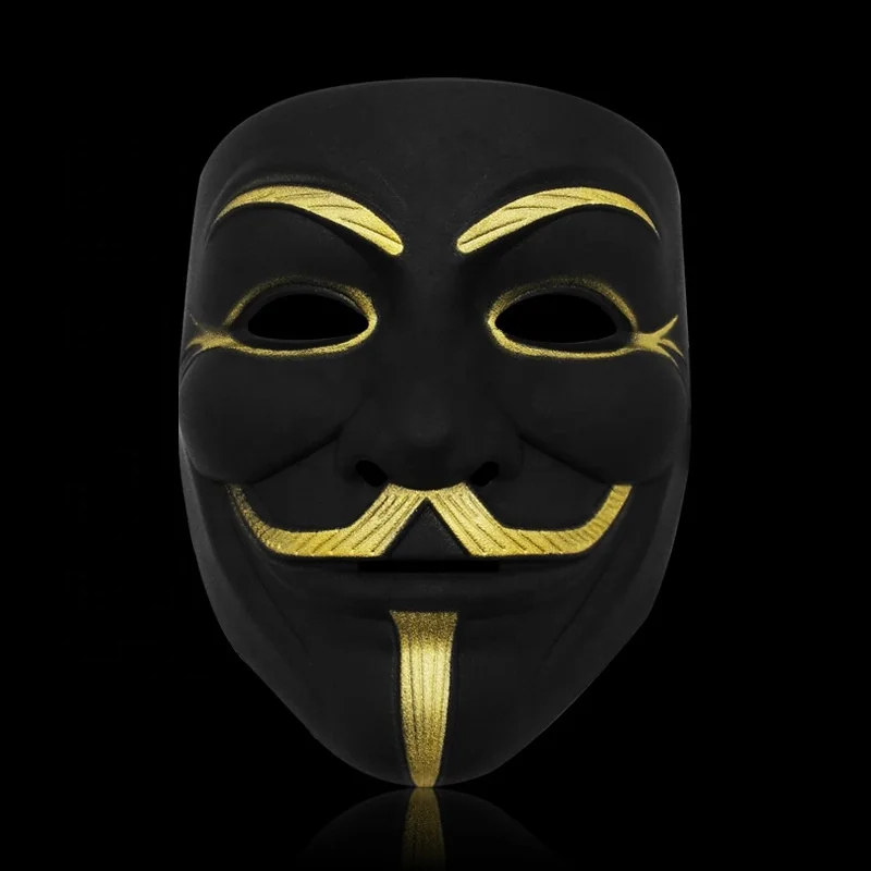 Wholesale V for Vendetta Masks - Halloween Hacker Style