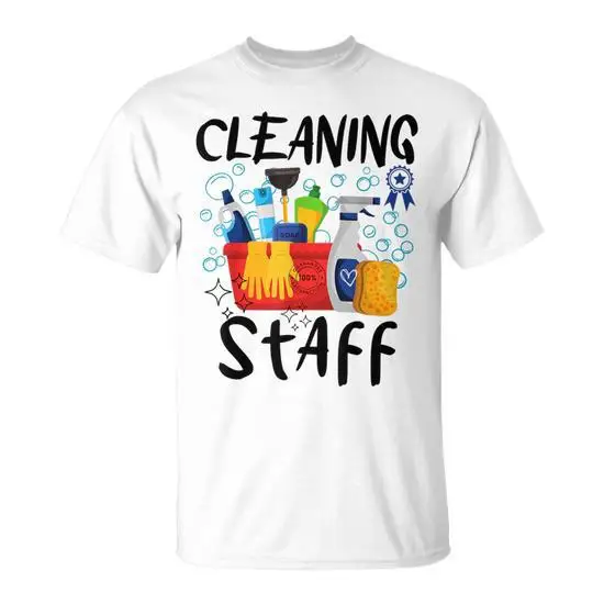 トップス cleaning staff Cleaning Staff T-Shirt For Housekeeping Crew Proud Housekeeper