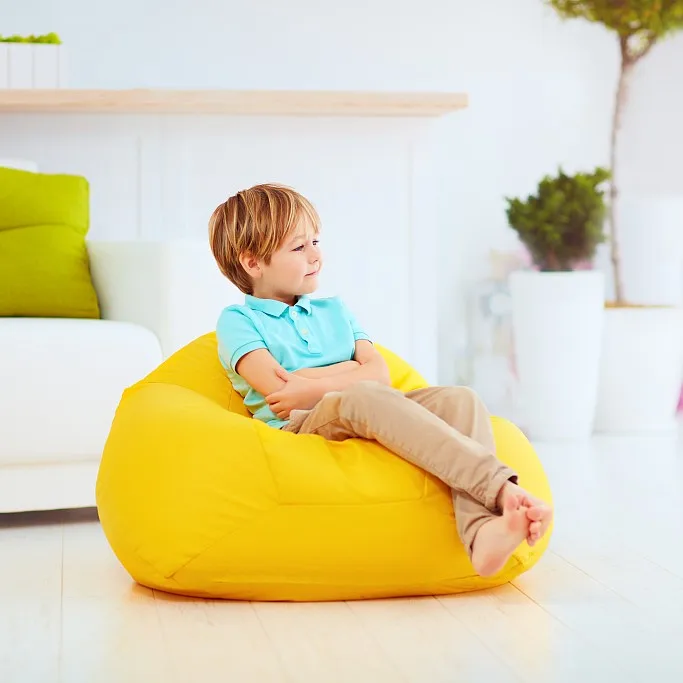 Cute Bean Bag Chair for Children Wholesale Indoor Mini Size  Kids Bean Bag