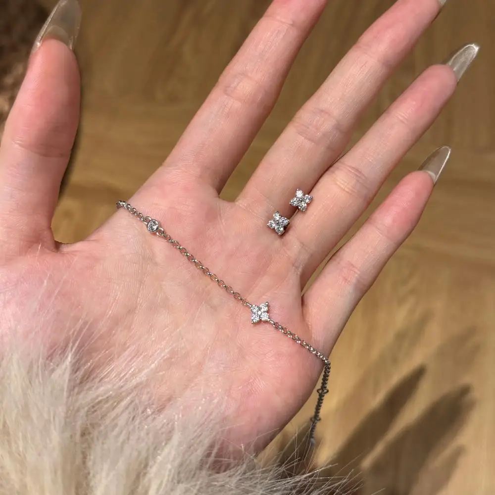 KAKODIY Stock Link Chain Starfinr Jewelry Bracelet Women's 925 Sterling Silver Bracelet detail 7