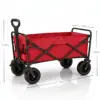 8-inch large off-road wheel-red with brake