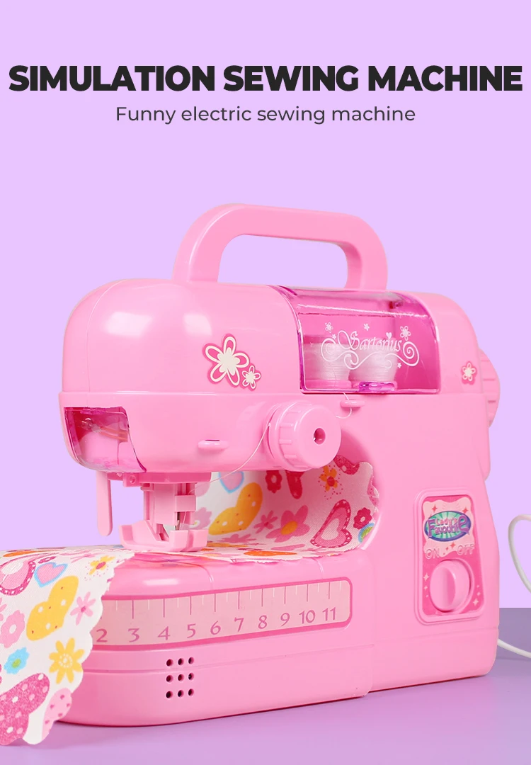 Wholesale Children Play House Set Mini Plastic Sewing Machine Toy,Kids