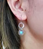 Ancient silver turquoise