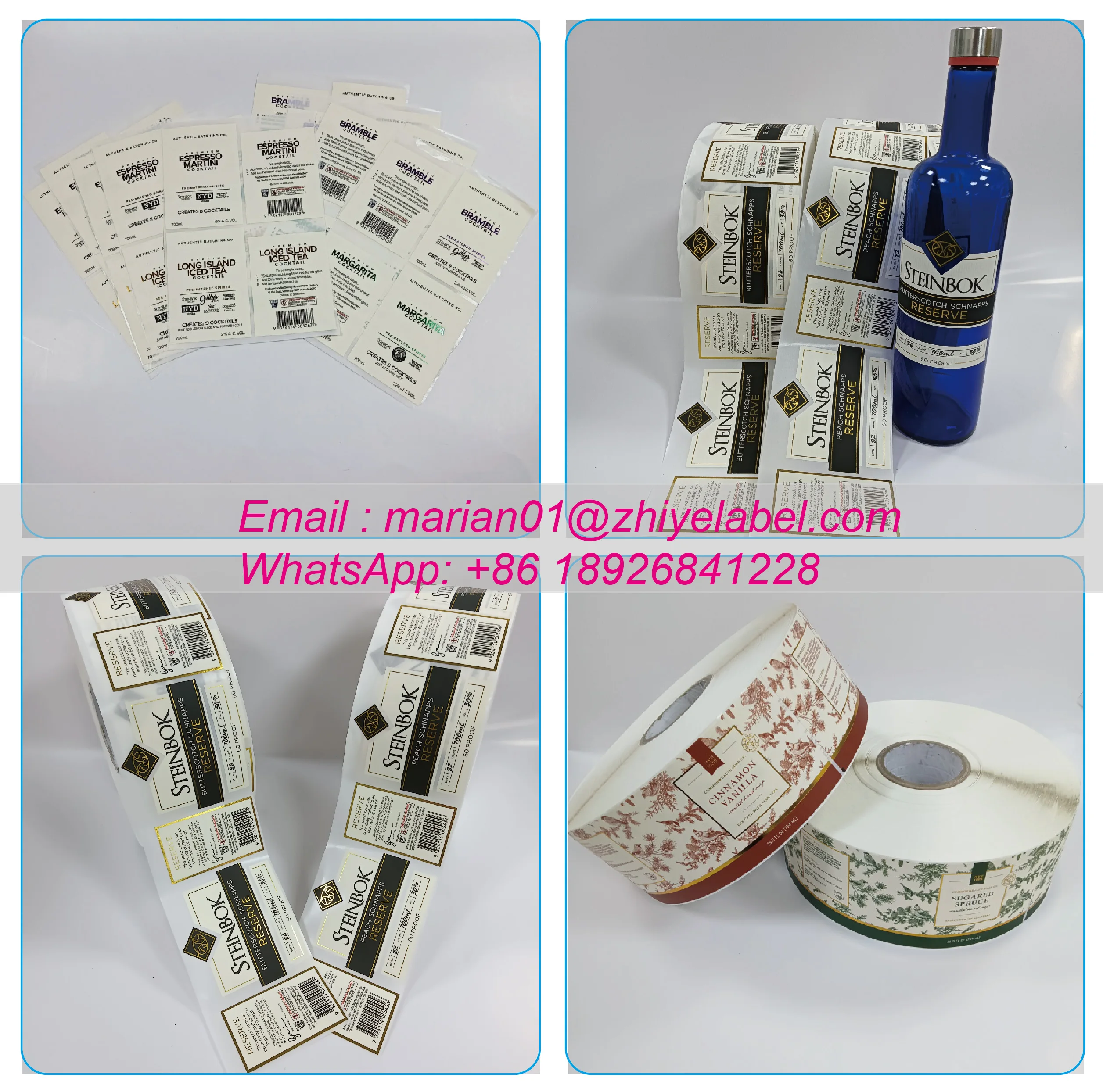 wine bottle labels