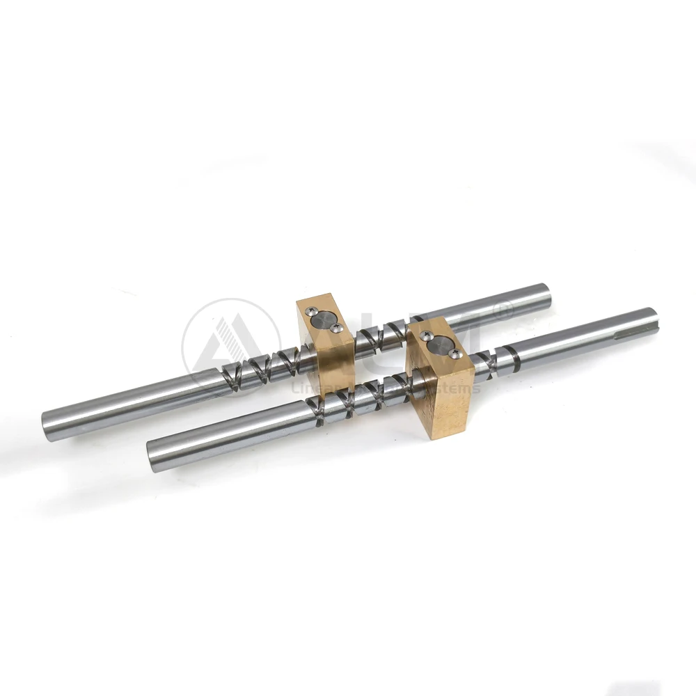 High Quality Self-reversing Screw 20x20 Stroke 150mm Length 330mm Reciprocating Lead Screw with Black Coating Nut