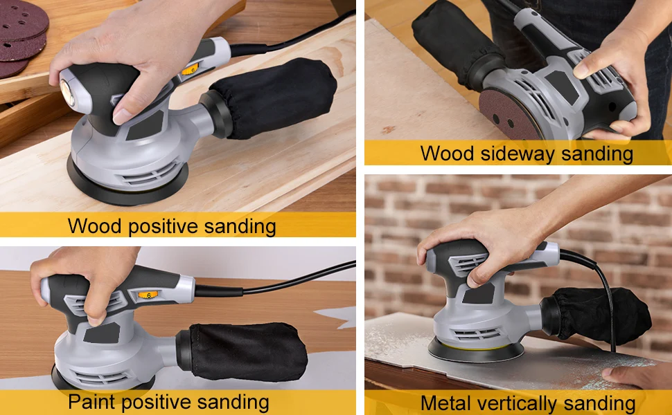 Cheap Wall Grinder Small 5 Inch Handheld Electric Random Orbital Hand