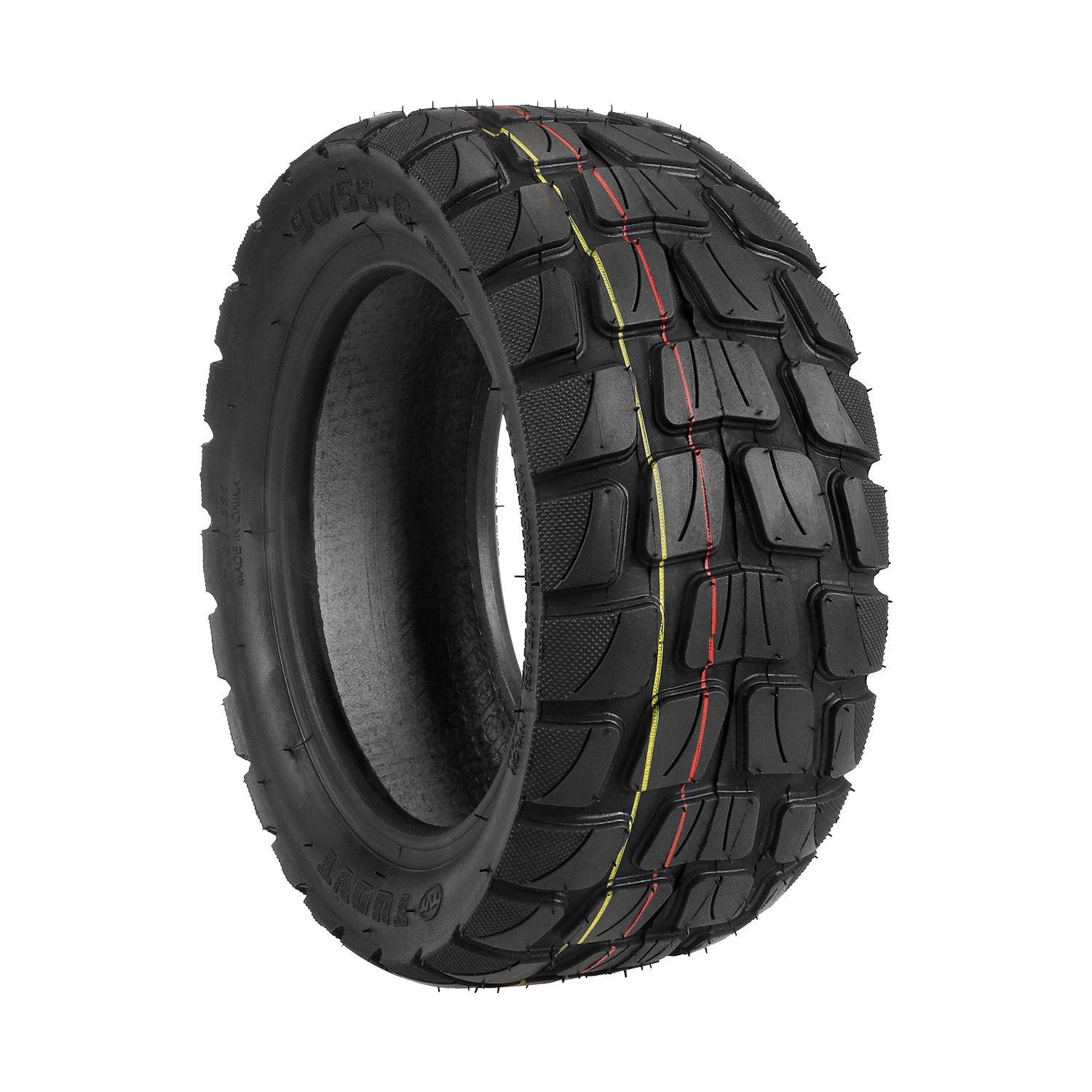 Piese pentru Trotinete Electrice 90/55-6 10 Inch Anvelopă Fără Cameră cu Adeziv Anti-alunecare Anvelopă Vacuum All-Terrain Anvelopă de Înaltă Calitate Fără Cameră