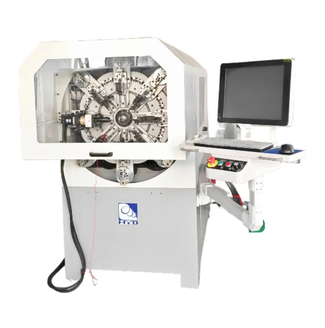 Automatic CNC Spring Machine with 110m/min Max Wire Speed 1000 Program Storage Volume and 9.35kW Power for Precision Coiling